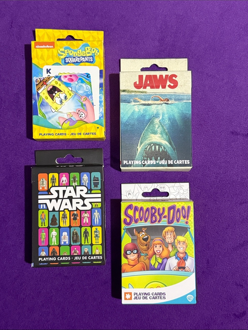 Character Playing Cards (4 boxes)